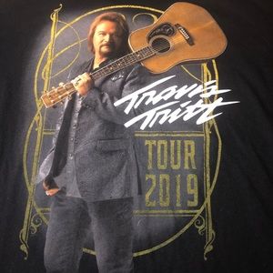 Travis Tritt 2019 Tour Tee Sz Medium